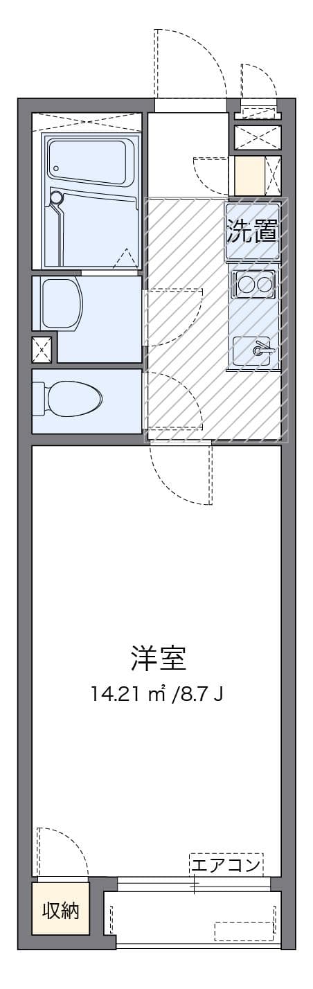 Preview floorplan of LEONEXT Success Court Hitachi