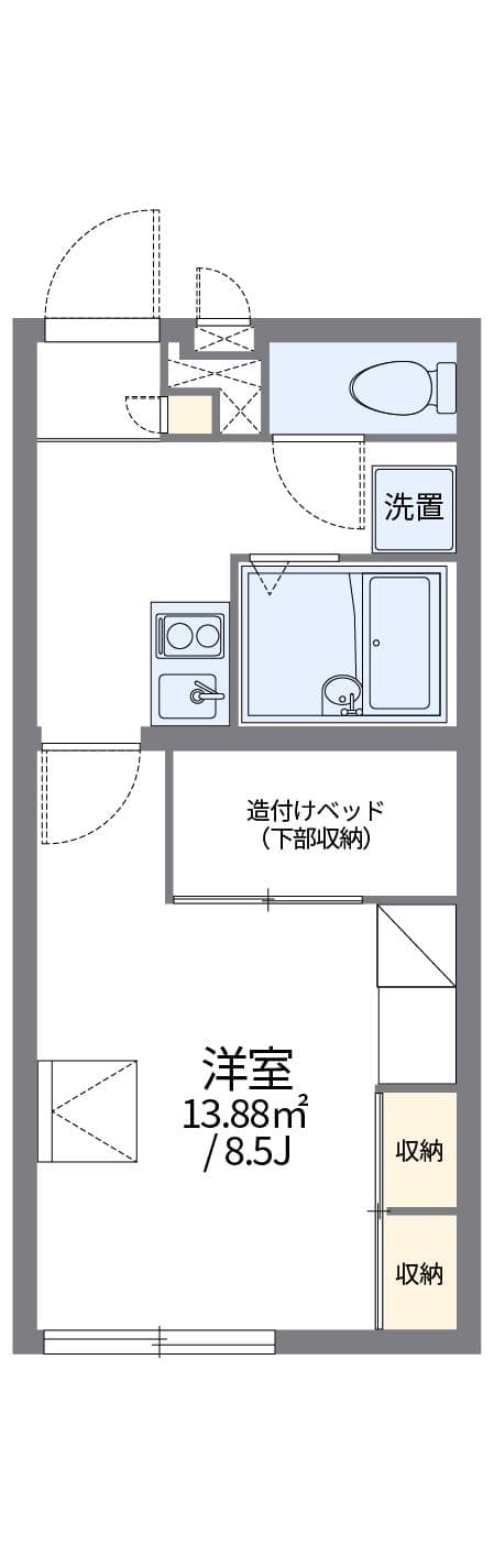 Preview floorplan of leopalace Plaisir