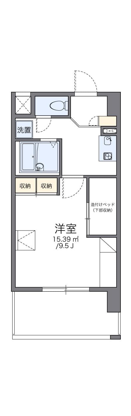 Preview floorplan of leopalace REZON Nakamozu