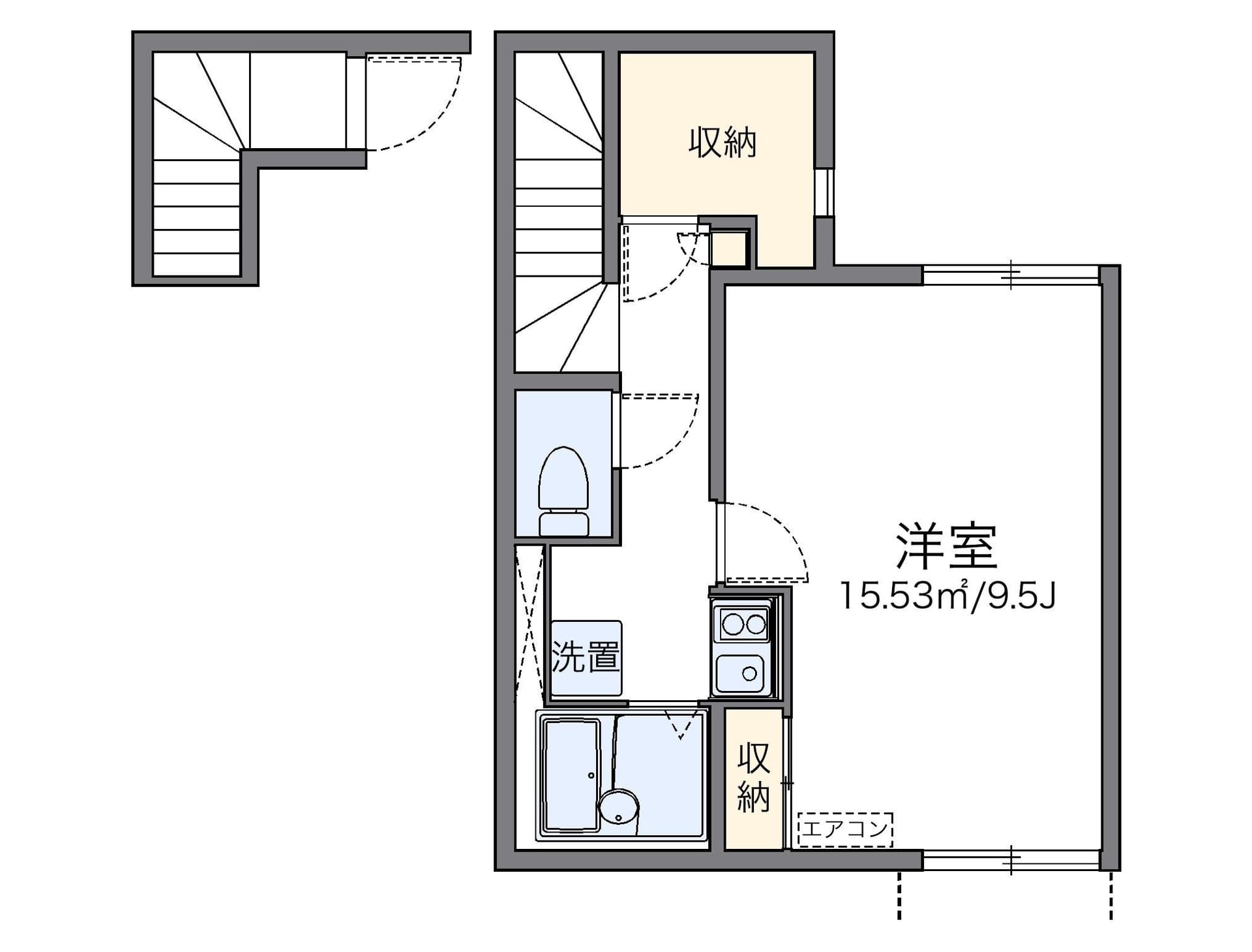 Preview floorplan of LEONEXT Motoyagoto Nishi