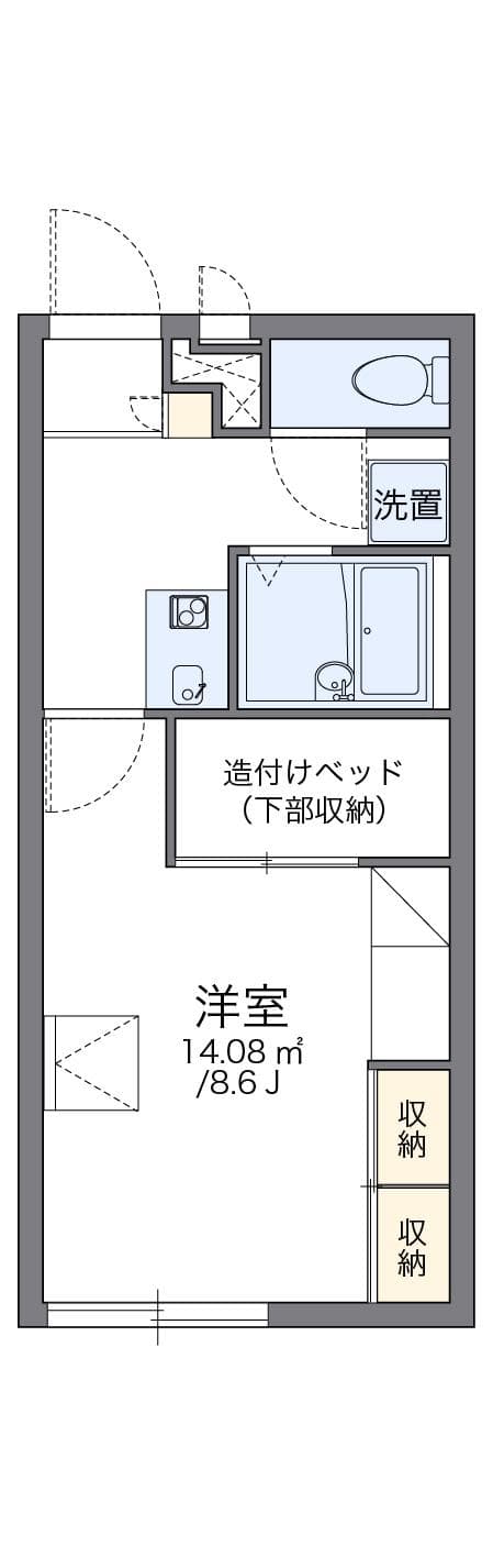 Preview floorplan of leopalace Reimona