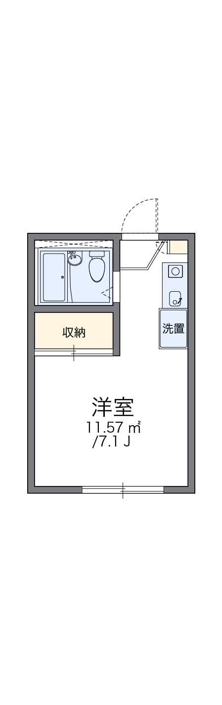 Preview floorplan of leopalace Park Hill Mitsuzawa
