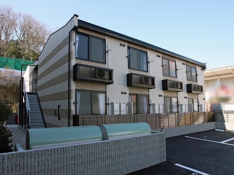 Main exterior of leopalace Tamon Mitsuike