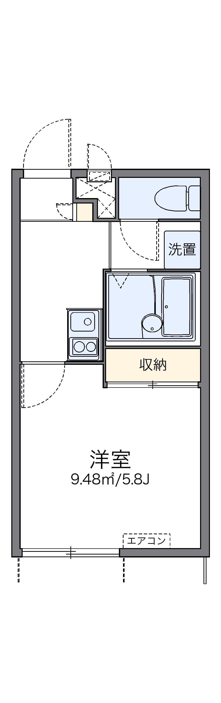Preview floorplan of leopalace kiyomizu