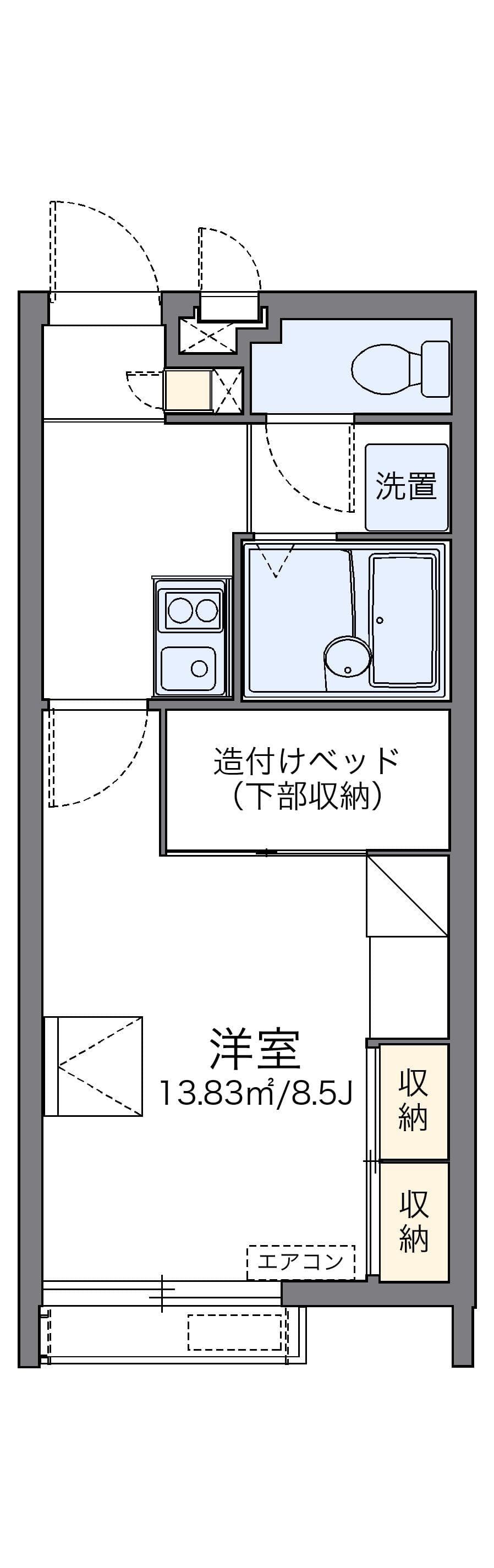 Preview floorplan of leopalace Chibana