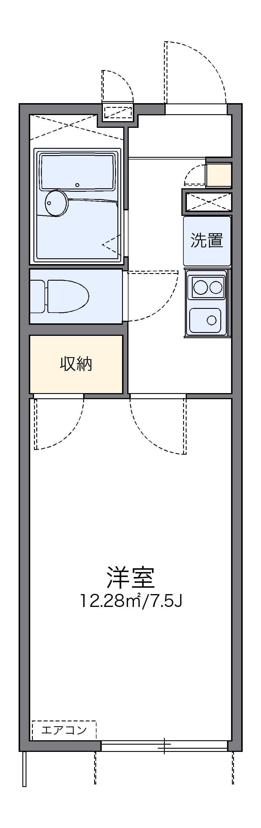 Preview floorplan of leopalace Sakura II