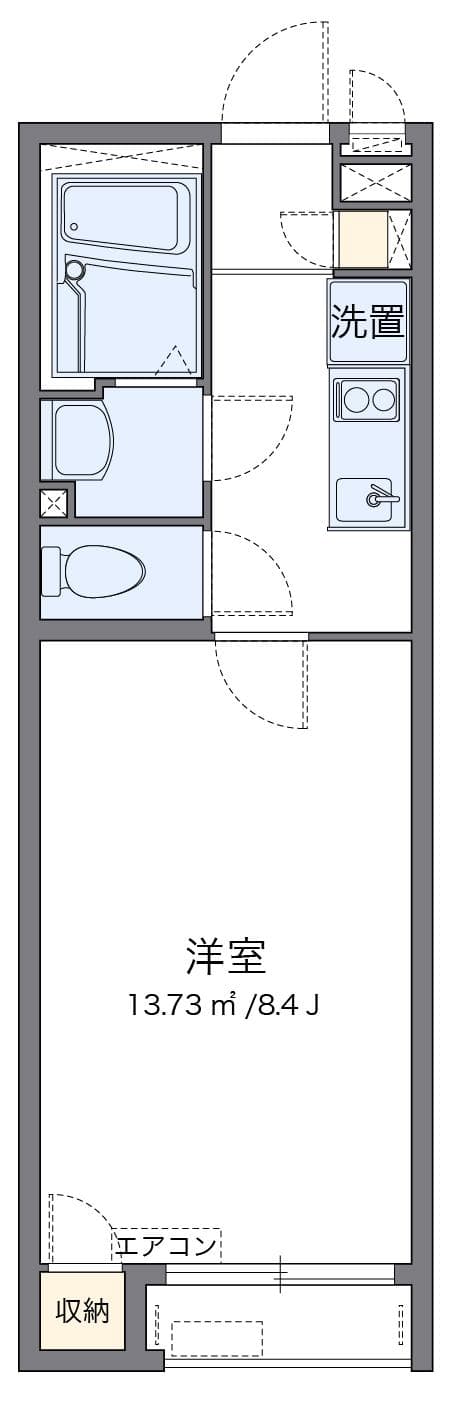 Preview floorplan of CLEINO Yoshiminosato I