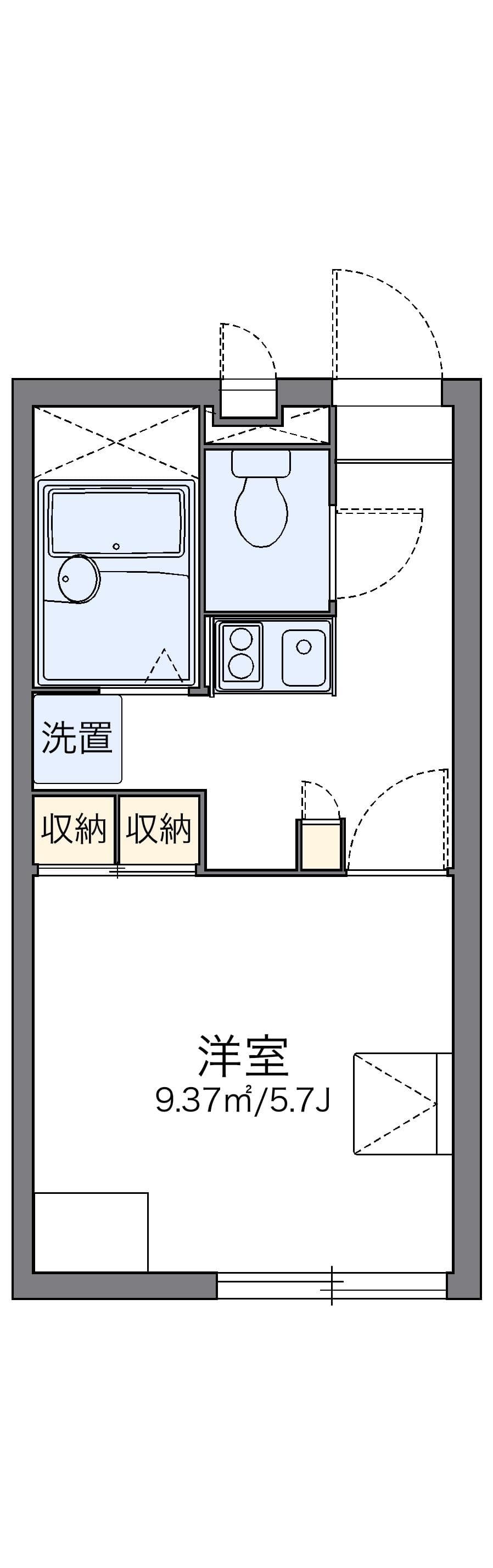 Preview floorplan of leopalace Sunny Homes