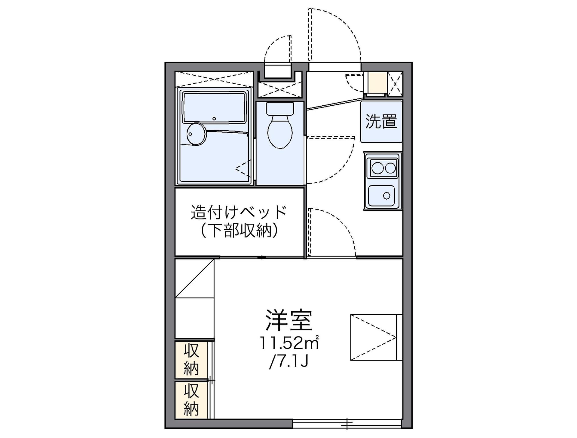 Preview floorplan of leopalace Nakahama
