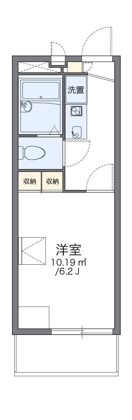 Preview floorplan of leopalace COMFORT Hirano I