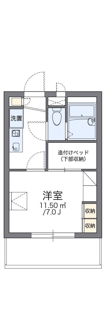 Preview floorplan of leopalace South Farm