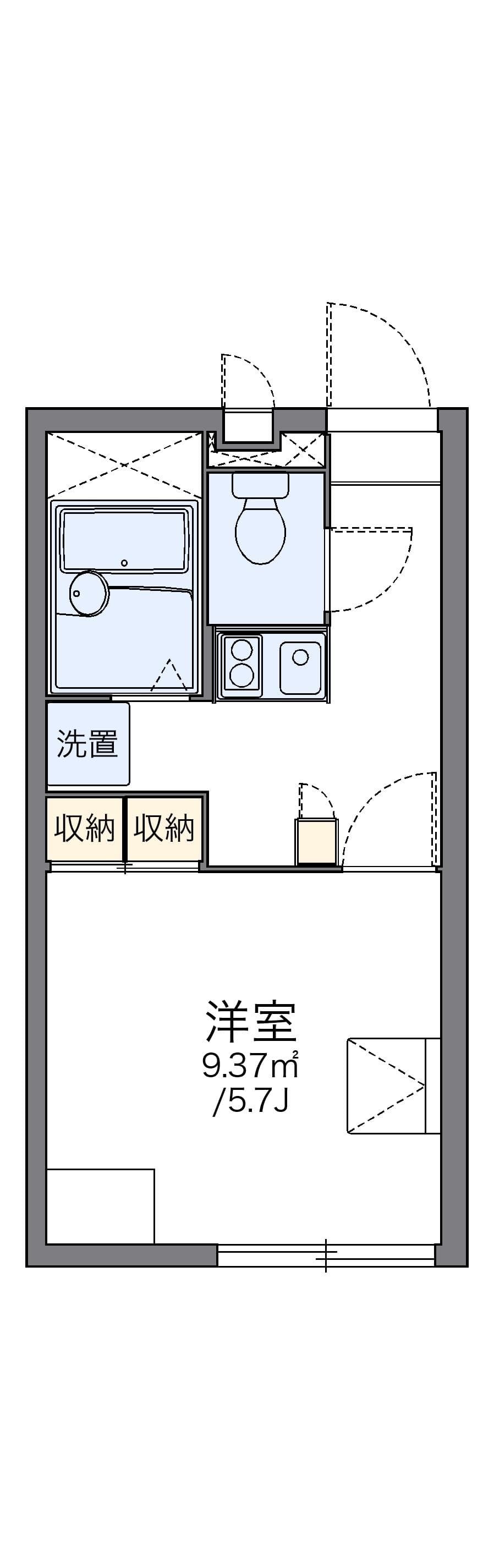 Preview floorplan of leopalace Minamoto