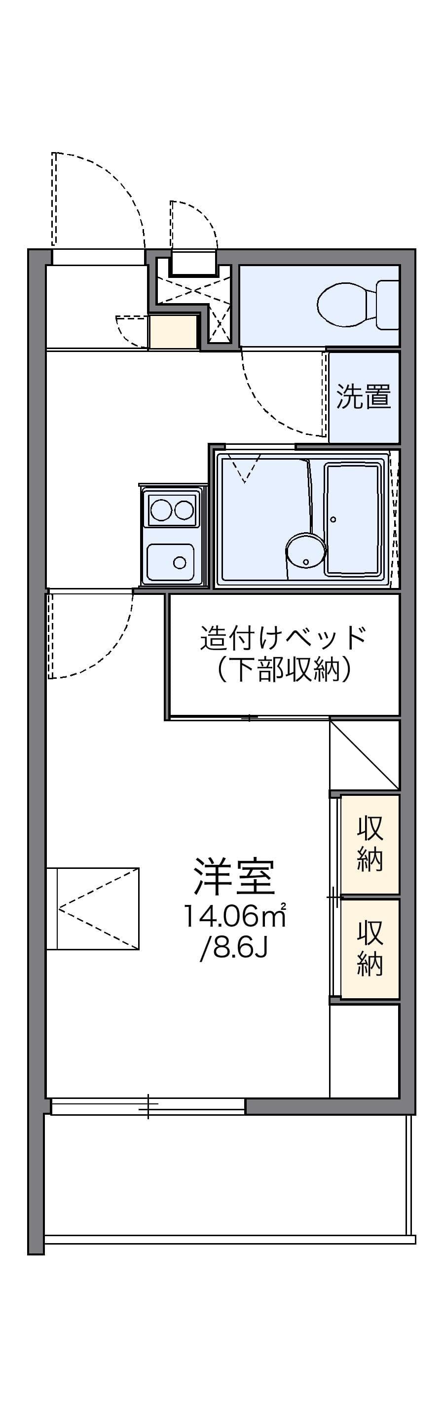 Preview floorplan of leopalace Vivre.K