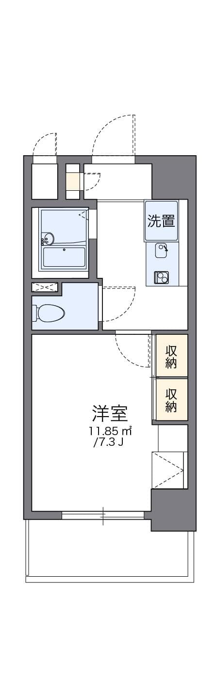 Preview floorplan of leopalace Nobuo