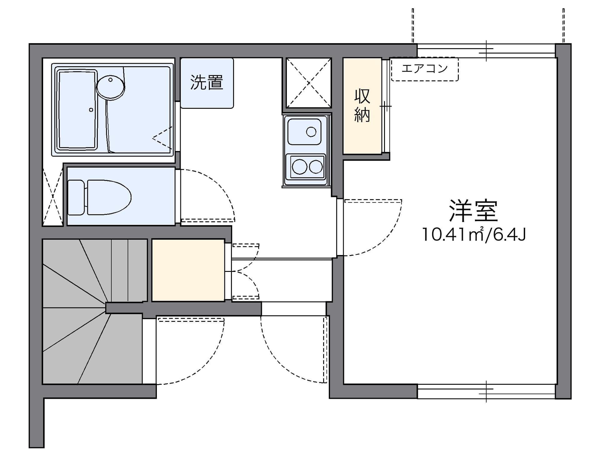 Preview floorplan of LEONEXT Machi Shinden