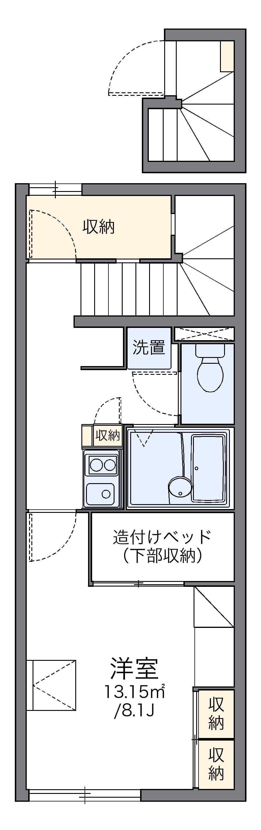 Preview floorplan of leopalace Maison Shimoikenaga