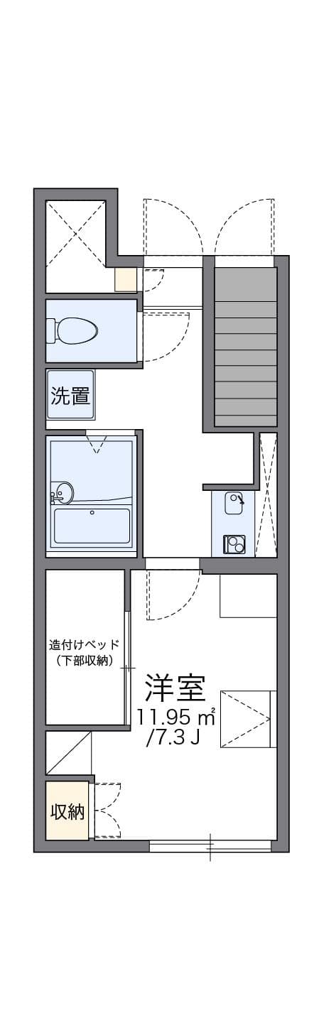 Preview floorplan of leopalace SAKURAGI I