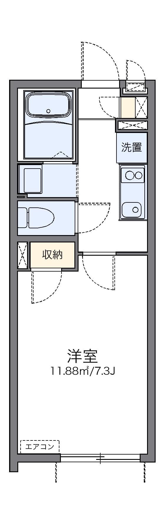 Preview floorplan of leopalace Vivre