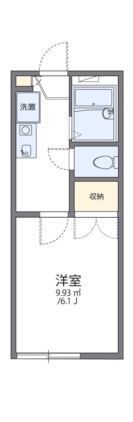Preview floorplan of leopalace Higashino