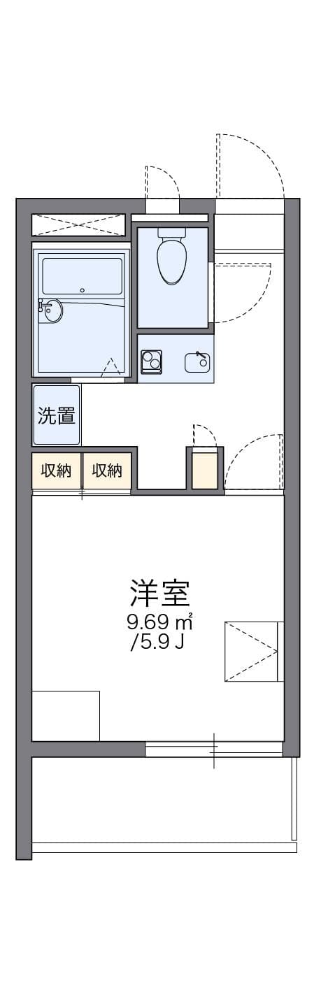 Preview floorplan of leopalace Saison Court