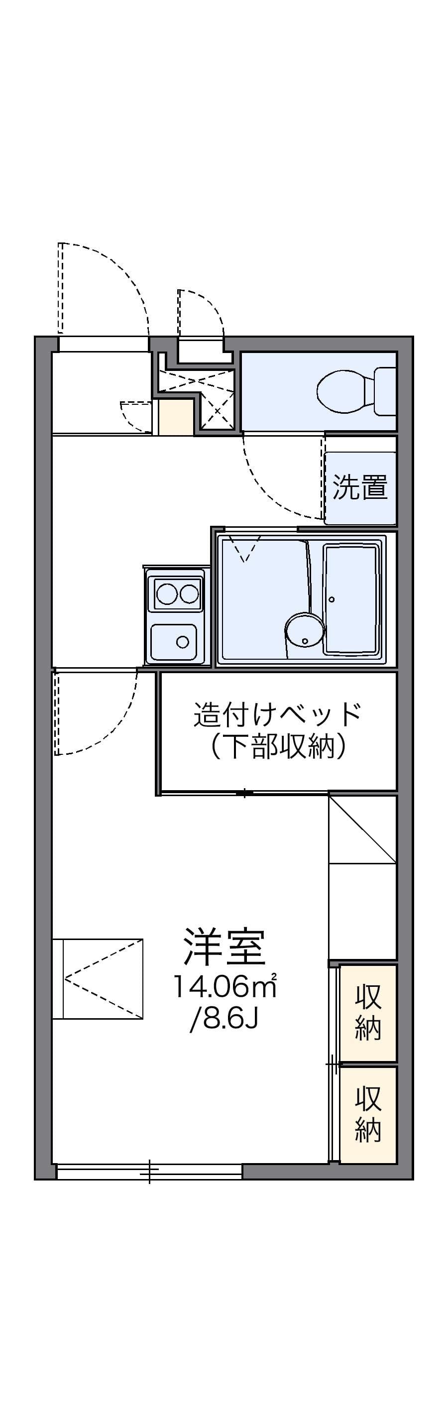 Preview floorplan of leopalace Yu