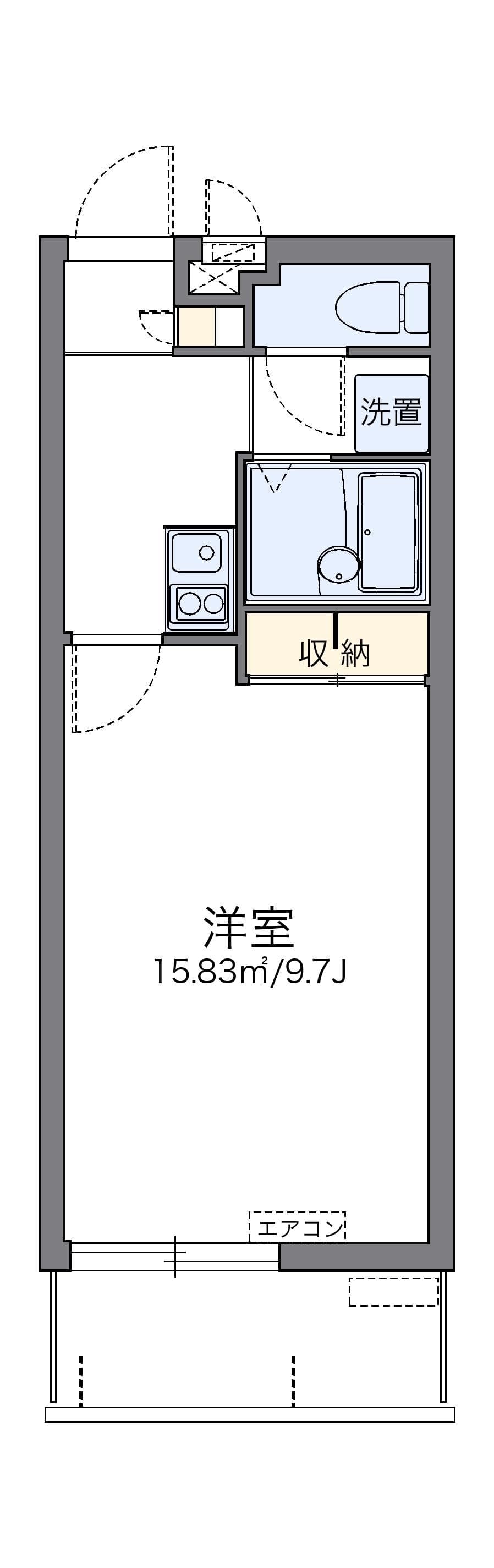 Preview floorplan of leopalace Haru