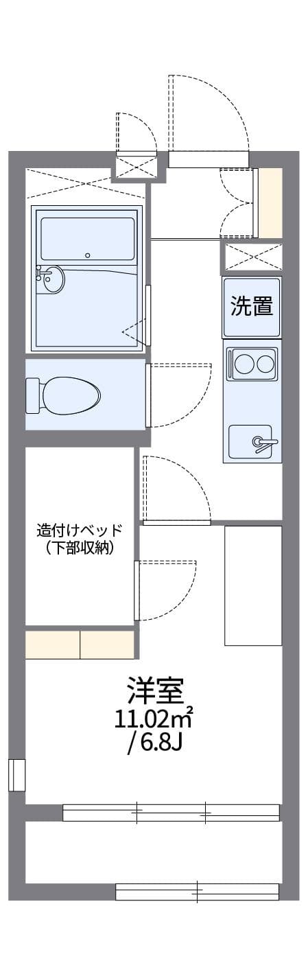 Preview floorplan of leopalace Tobakaido Familiar