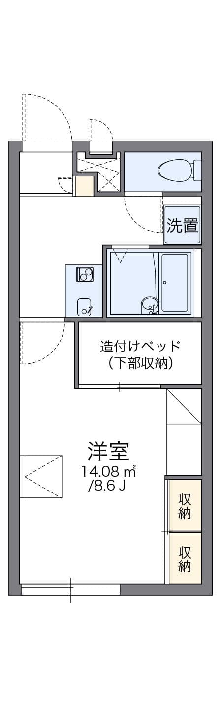 Preview floorplan of leopalace Rainbow Land