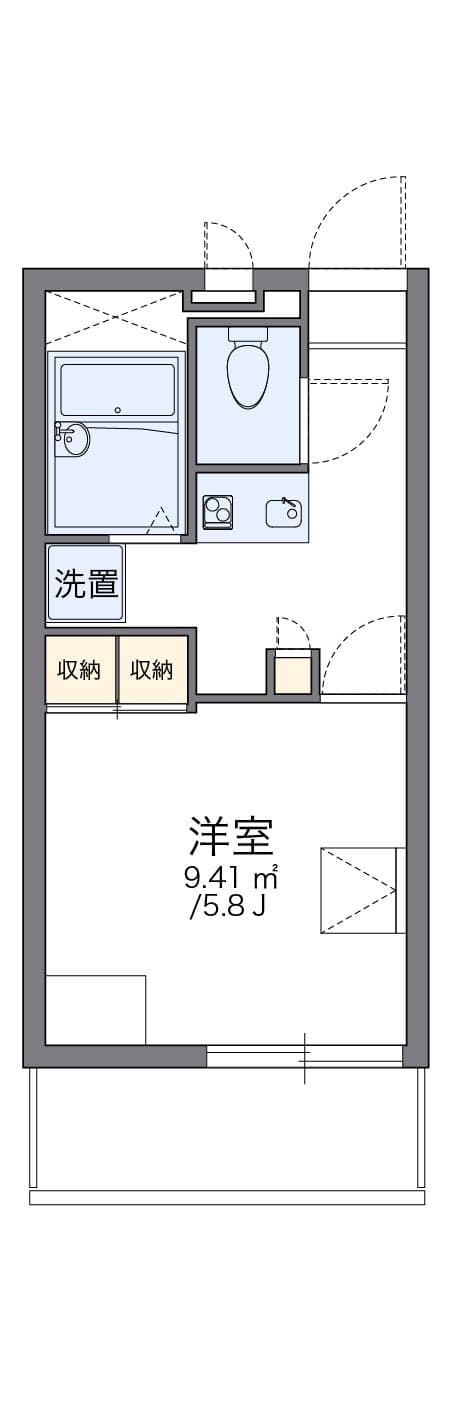 Preview floorplan of leopalace Ginga