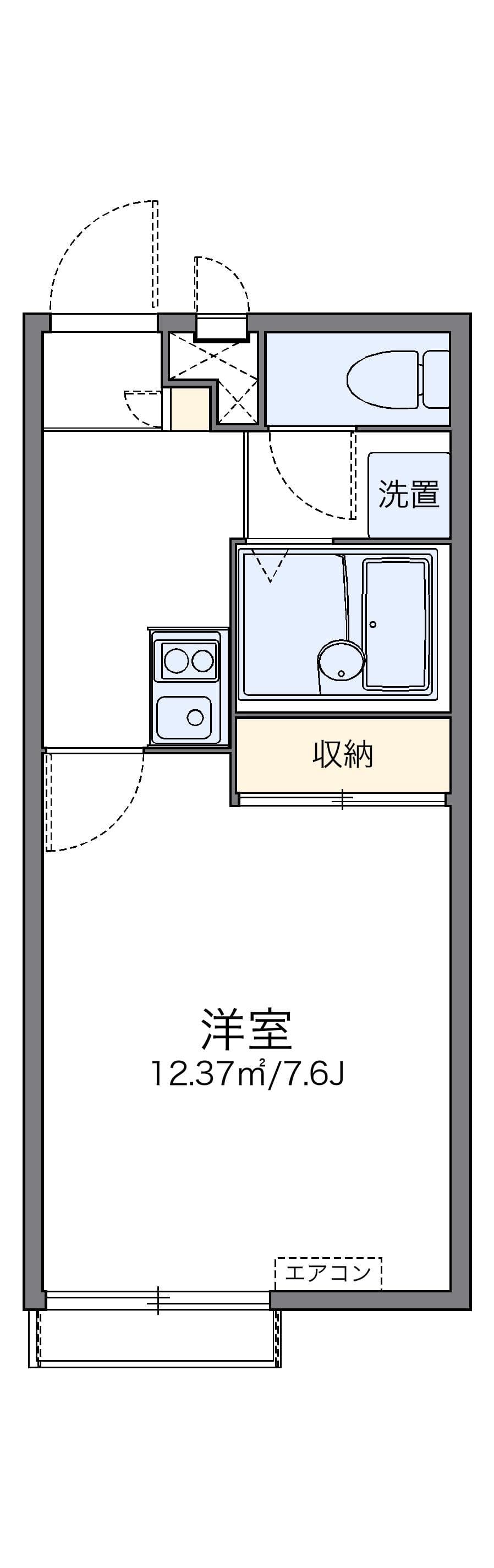 Preview floorplan of leopalace 9 Gaiku
