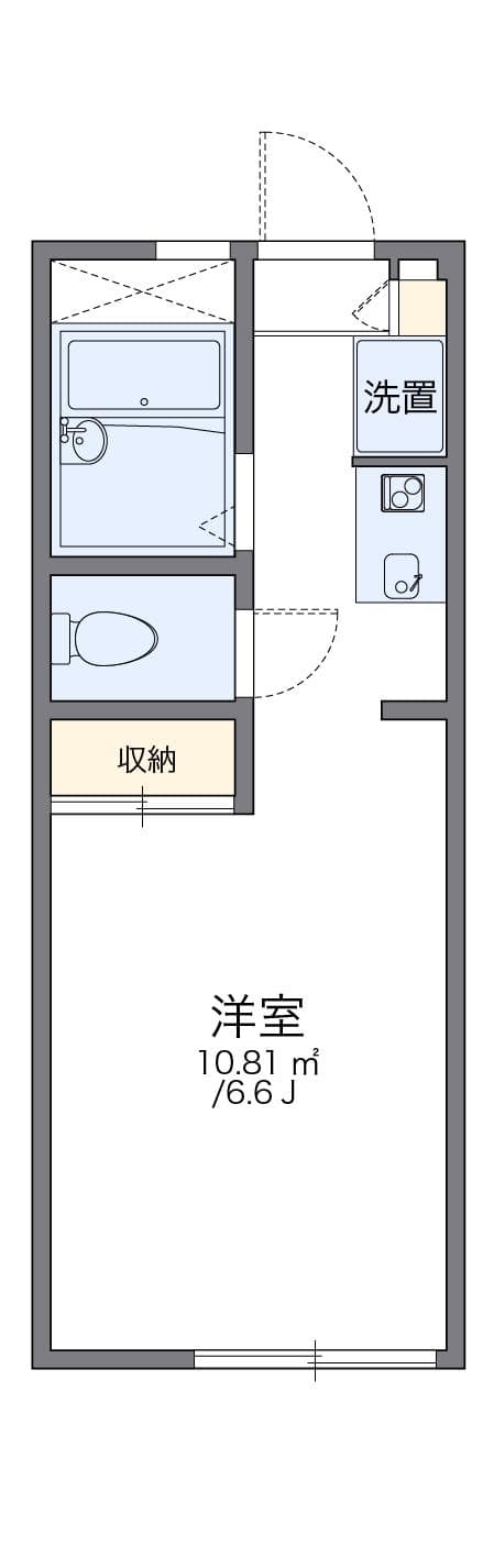 Preview floorplan of leopalace Arc Tomioka II