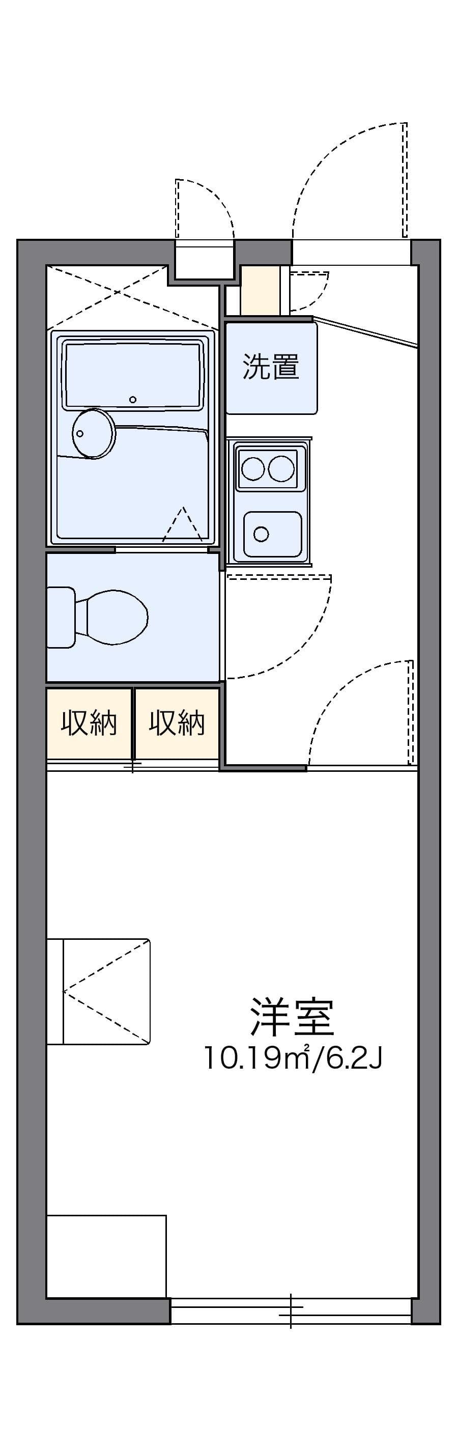 Preview floorplan of leopalace Saint Michel