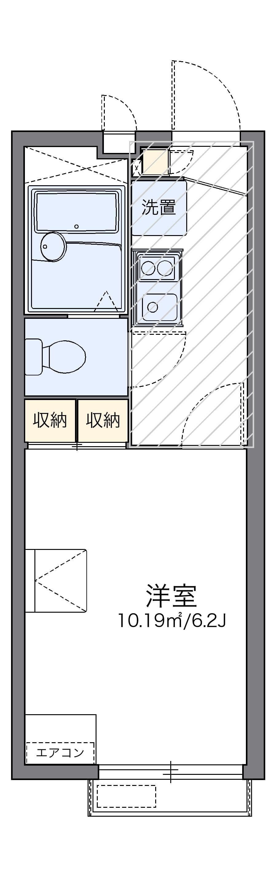 Preview floorplan of leopalace Grace SHINO II