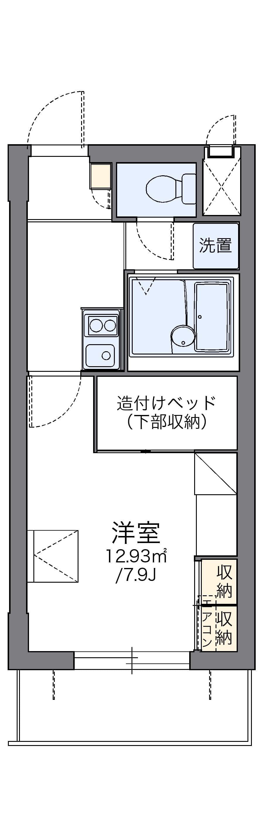 Preview floorplan of leopalace Hikari