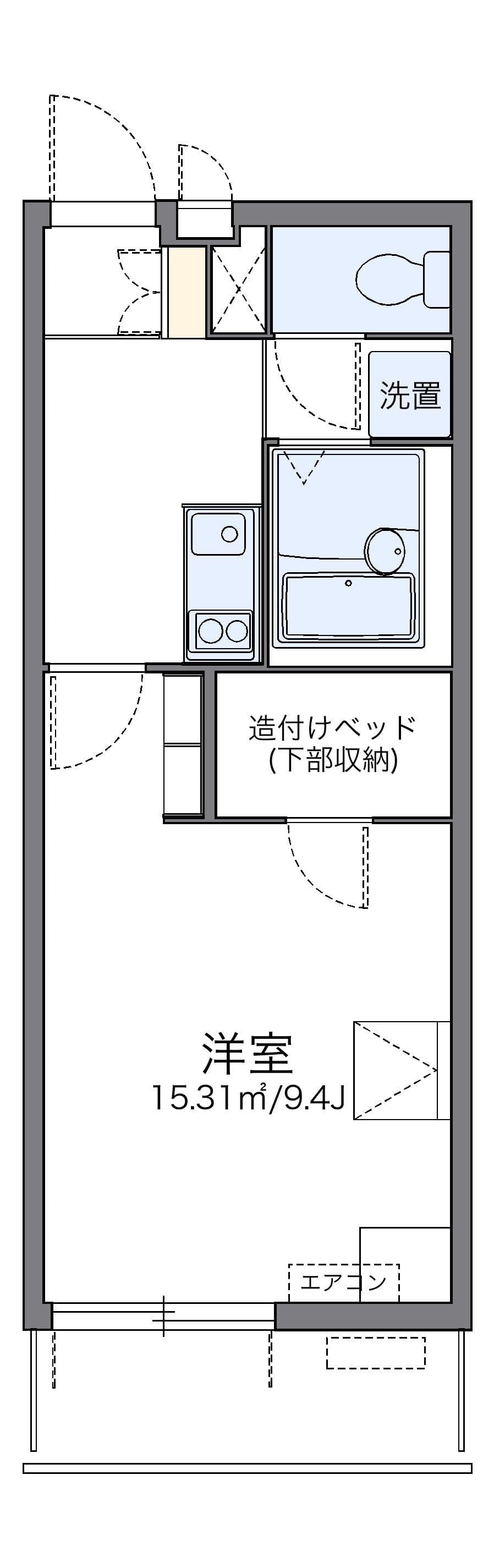 Preview floorplan of leopalace Seigorizone