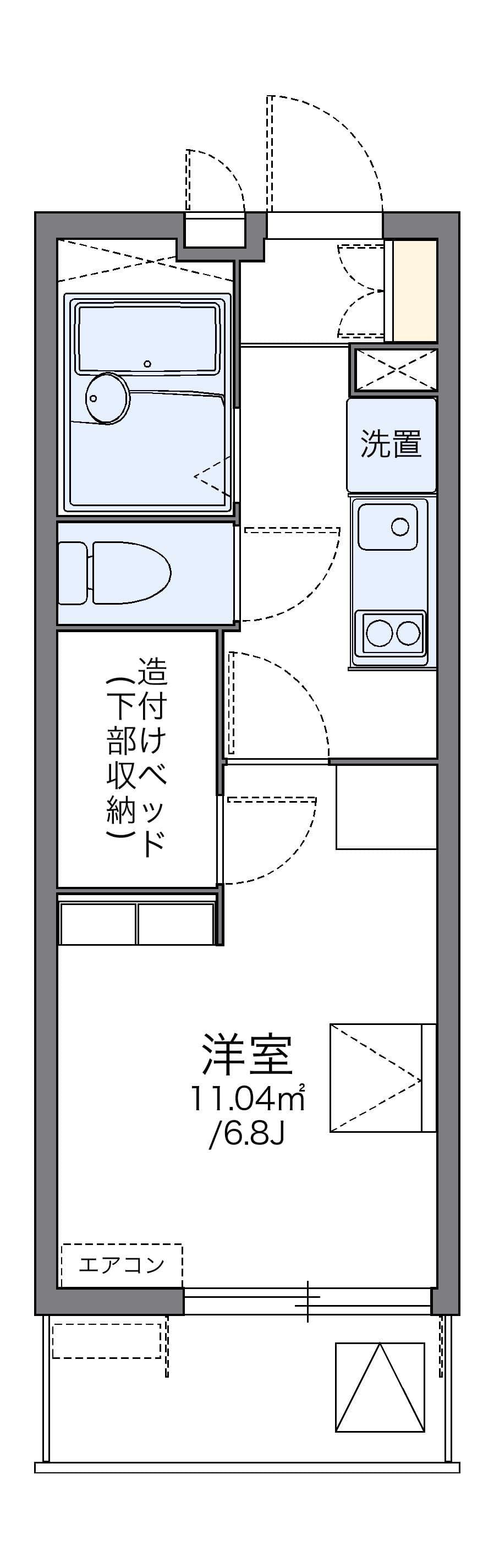 Preview floorplan of leopalace Shu