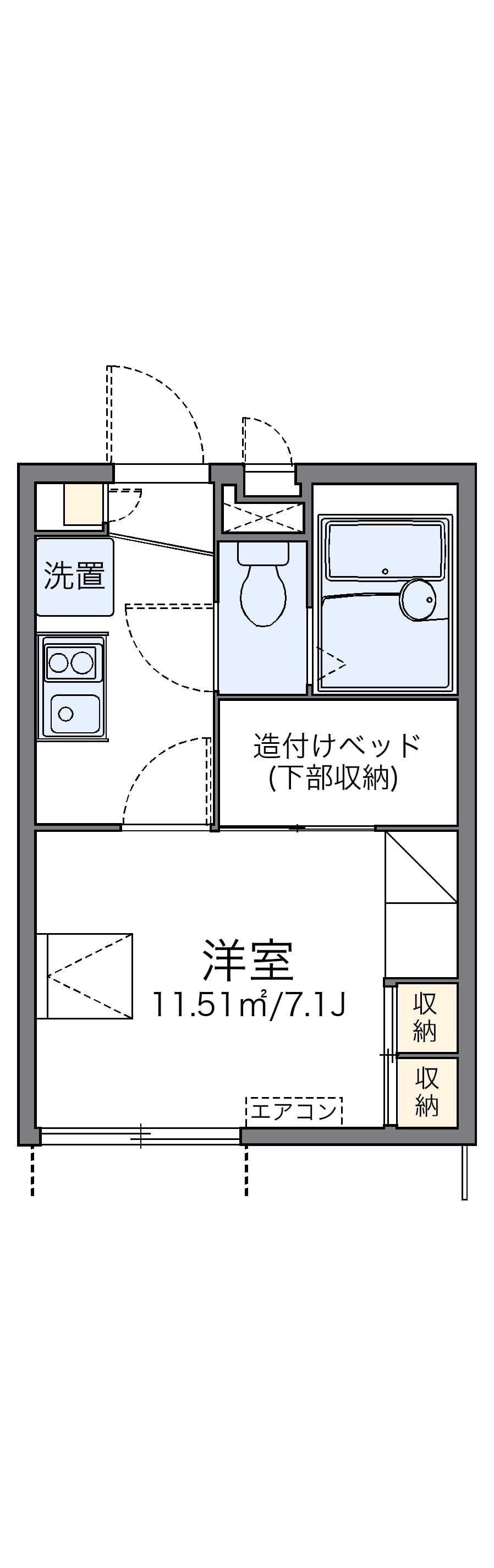 Preview floorplan of leopalace Tobe Shita