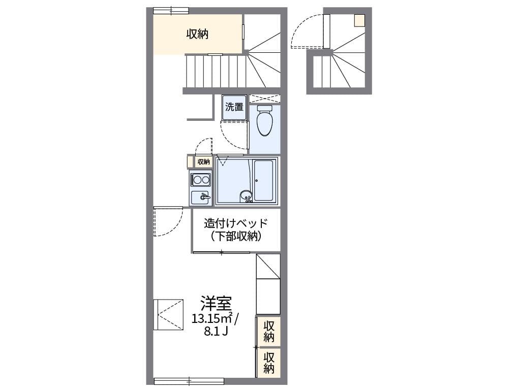 Preview floorplan of leopalace Kadoike IV