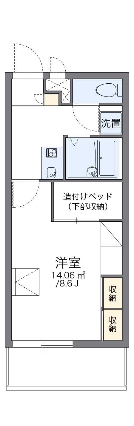 Preview floorplan of leopalace Prosperer KOKADO