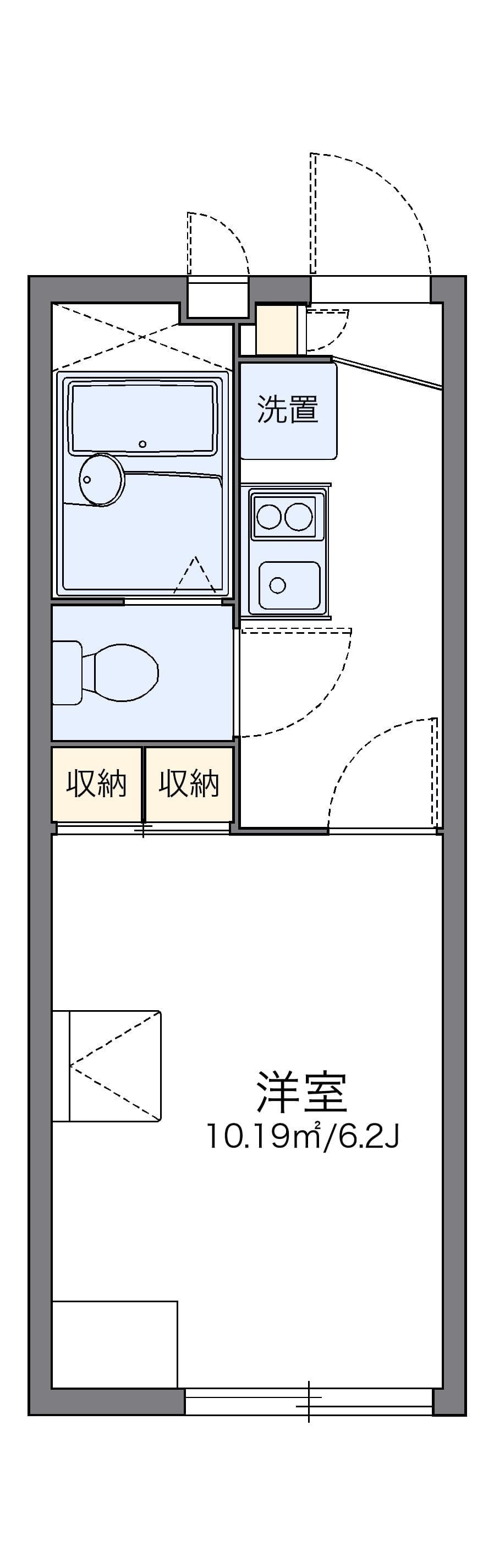 Preview floorplan of leopalace Kaze no Oka