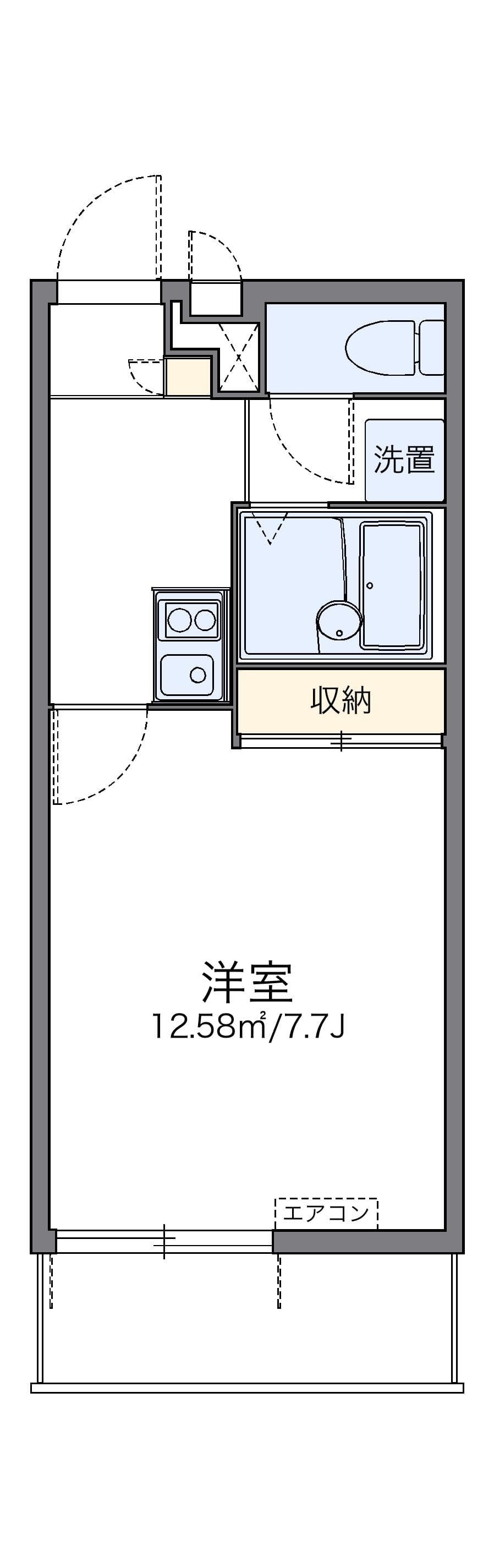 Preview floorplan of leopalace Mits House Penta