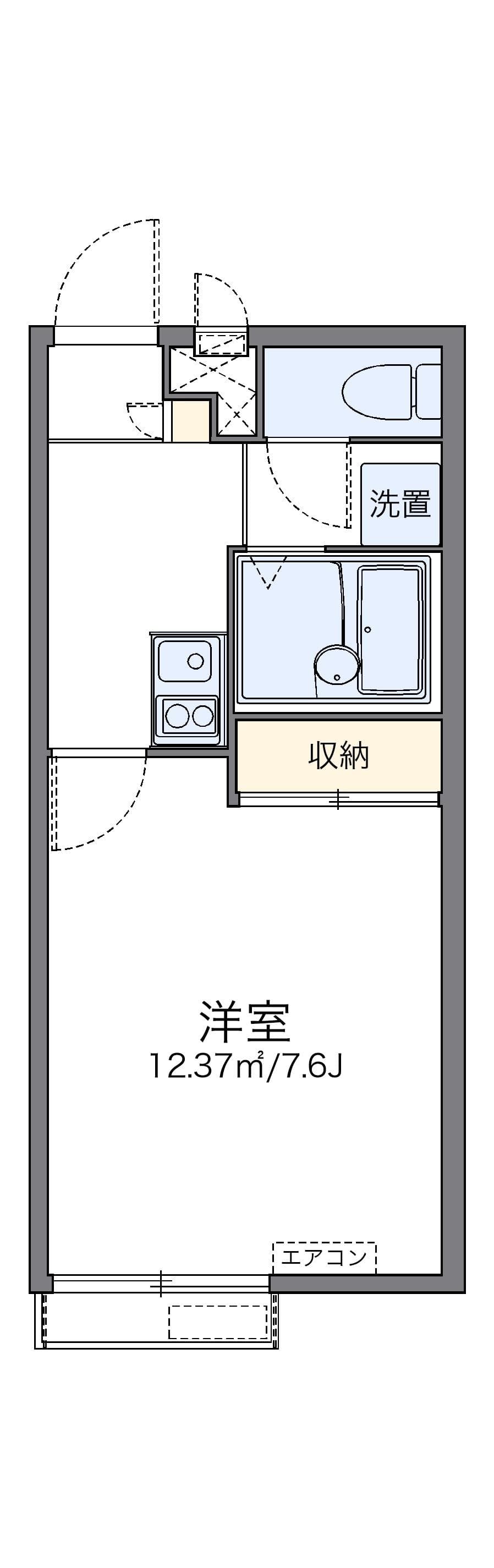 Preview floorplan of leopalace Nagomi