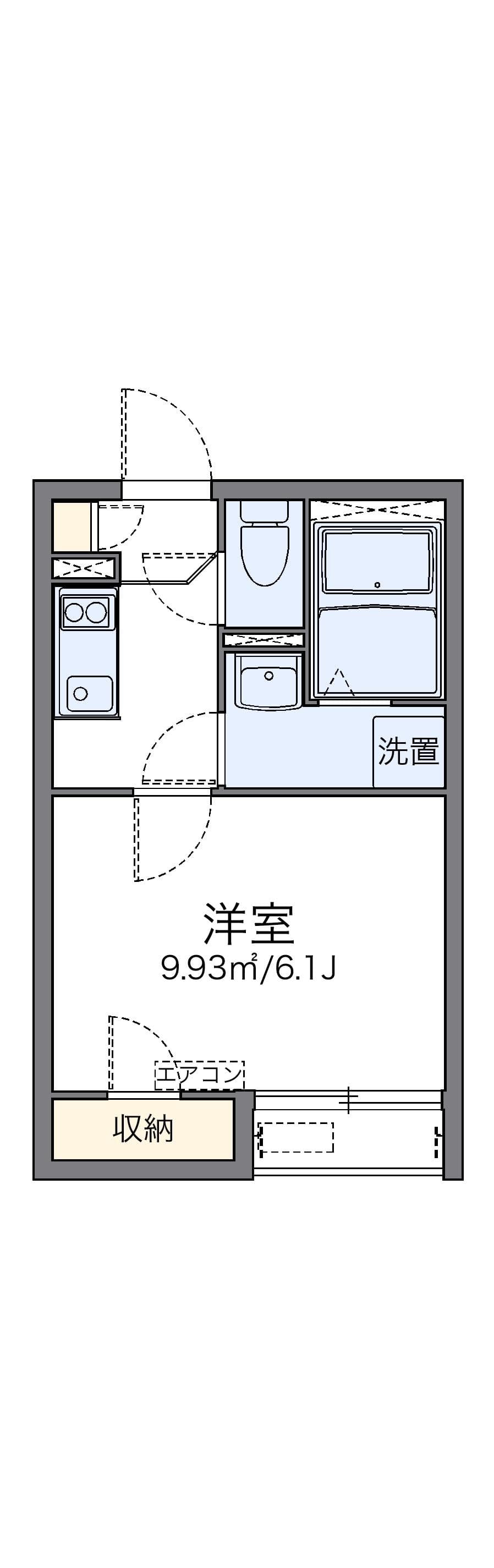 Preview floorplan of LEONEXT M's Hayabuchi III