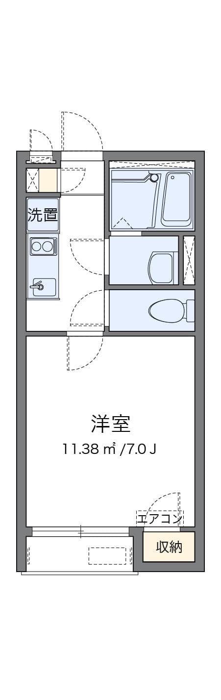 Preview floorplan of LEONEXT Palace Shonan Hishinuma II