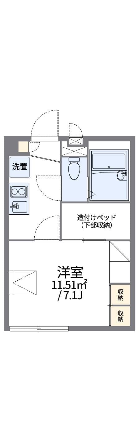 Preview floorplan of leopalace Claire Hojo