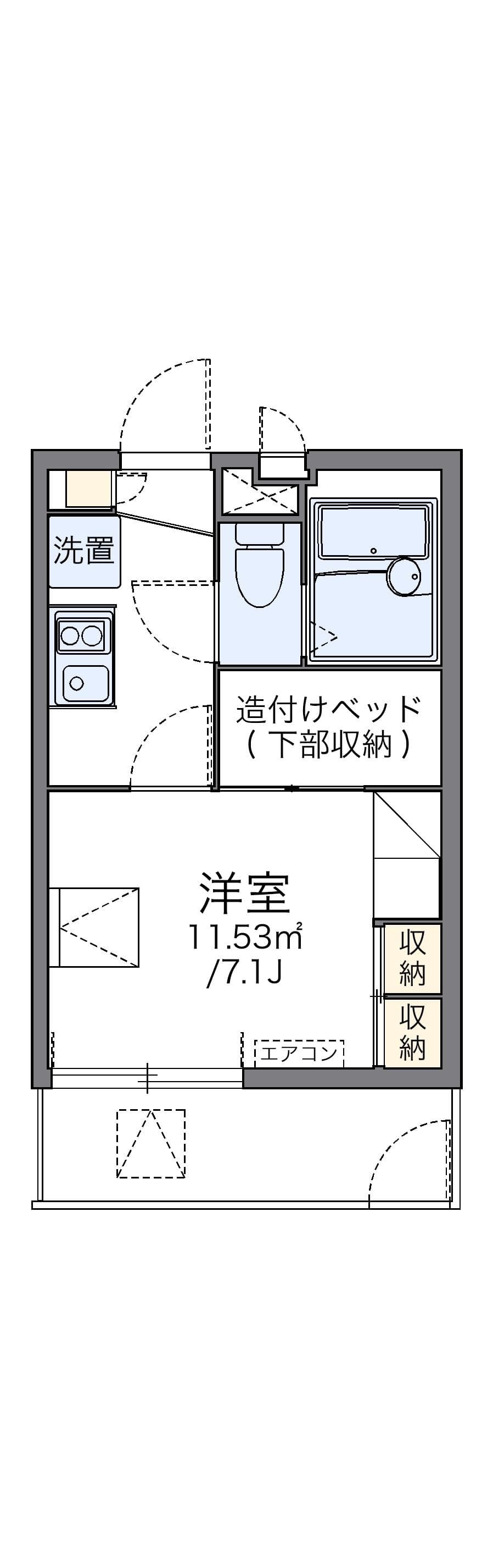 Preview floorplan of leopalace Fumin