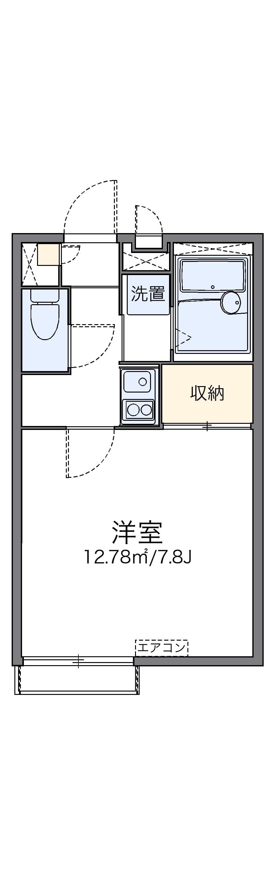 Preview floorplan of leopalace Sayama Ike