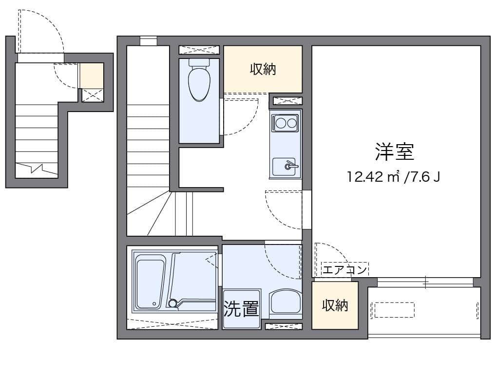 Preview floorplan of CLEINO Yayoi