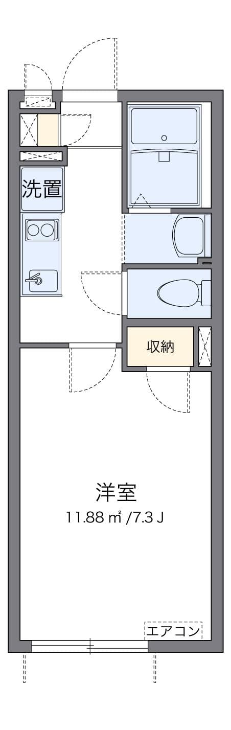 Preview floorplan of CLEINO Kuukou Minami IV