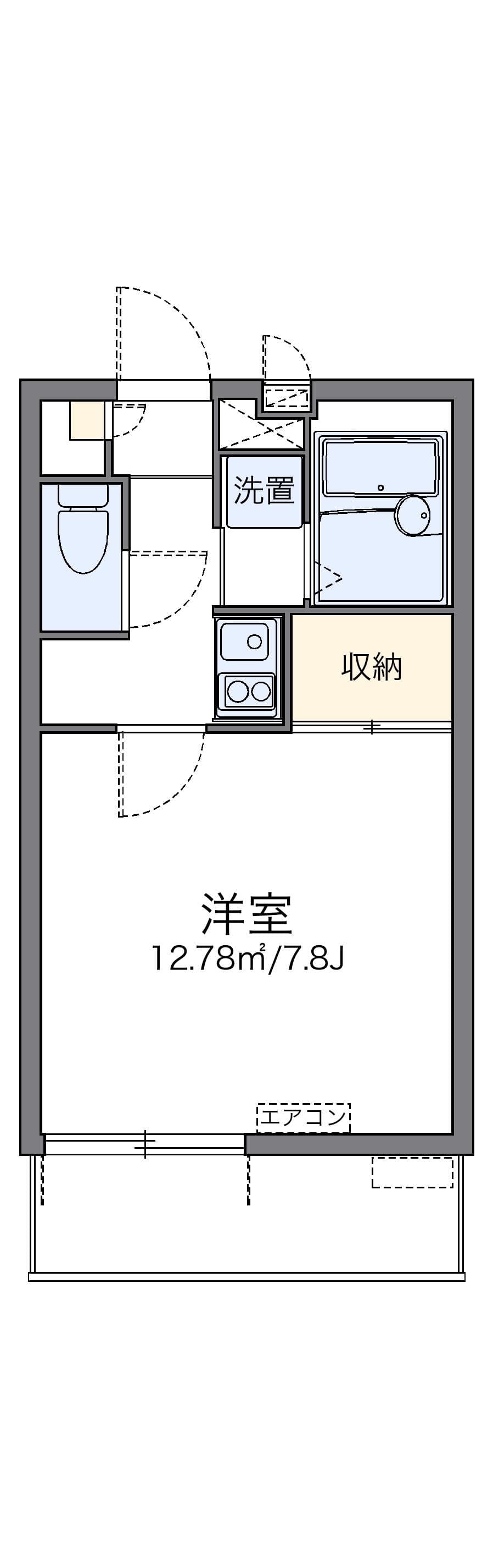 Preview floorplan of leopalace Morishin